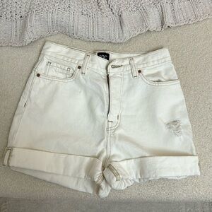 Urban outfitters white Jean shorts